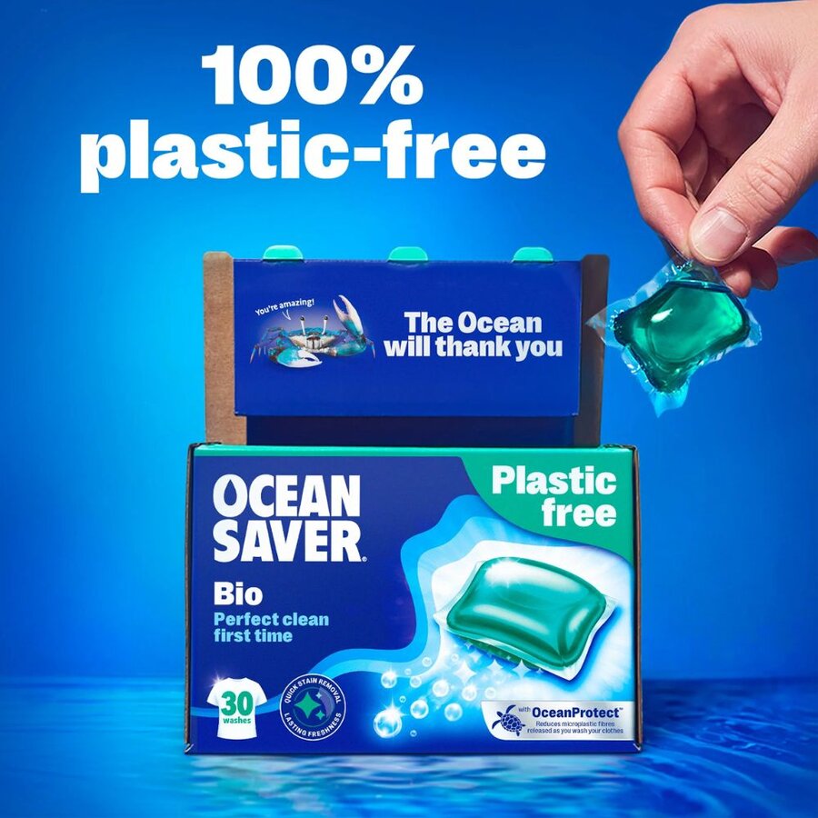 OceanSaver Bio vaskekapsler 30 stk