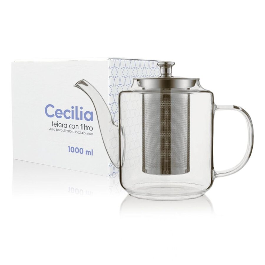 Himalaya Cecilia tekanne klar glass 1000 ml