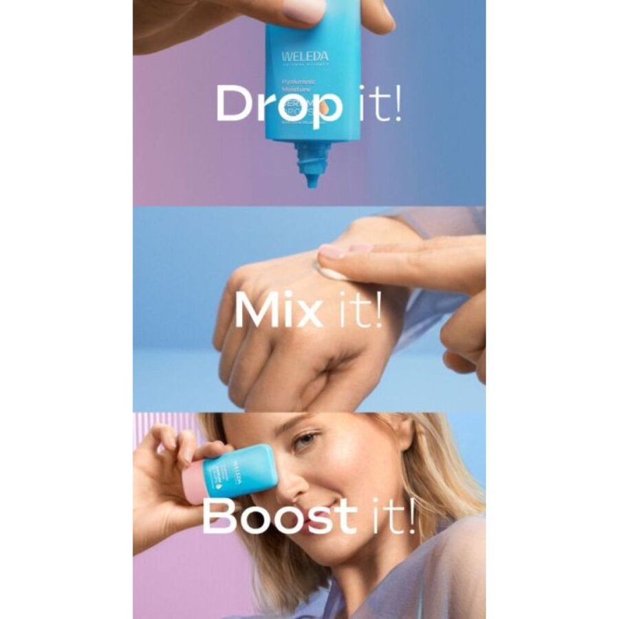 Weleda hyaluronic moisture serum drops 30 ml