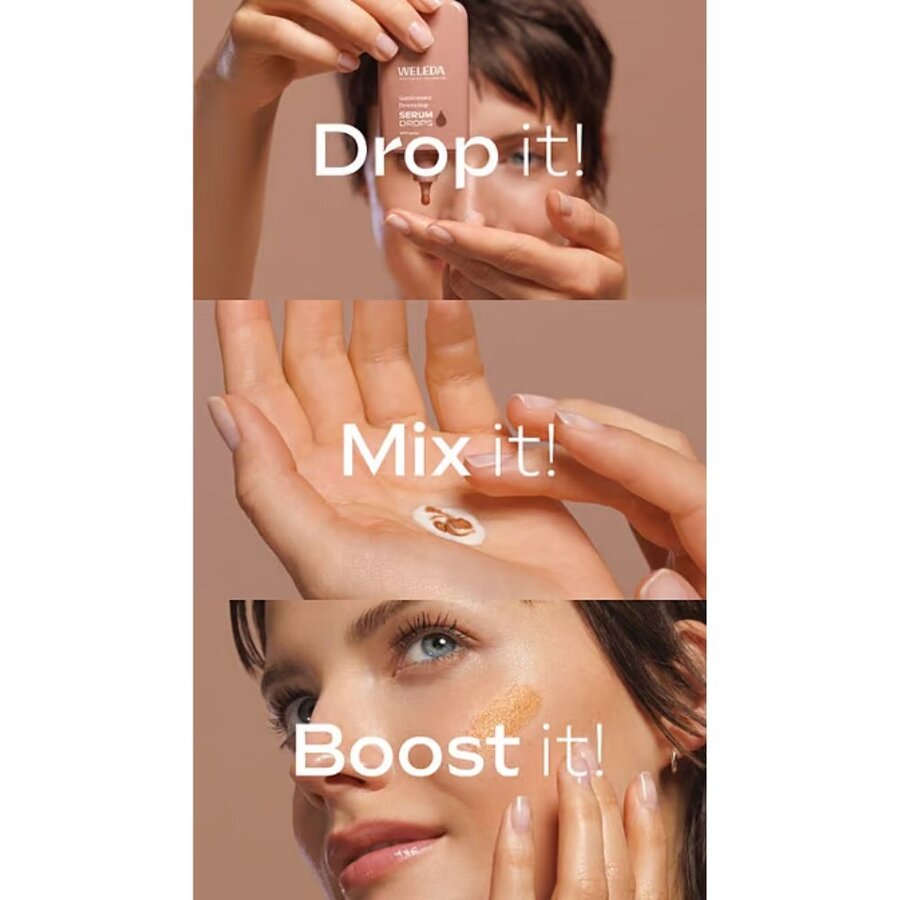 Weleda sunkissed bronzing serum drops 30 ml