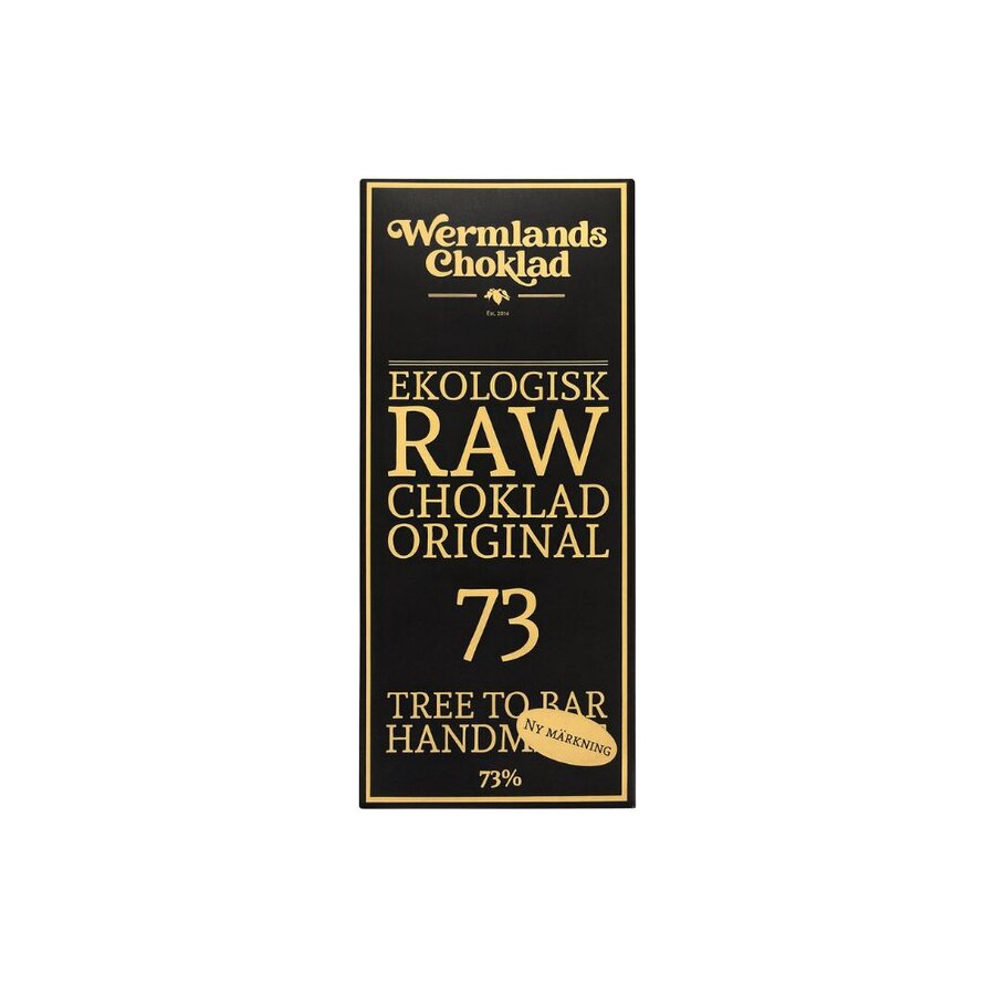 Wermlands Raw sjokolade original 50 g