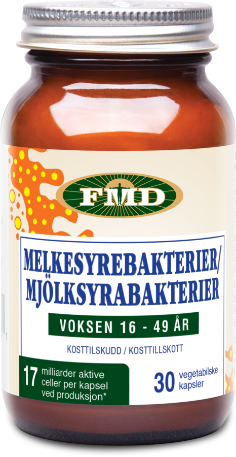 Udo`s Choice melkesyrebakterier 16-49 år 30 kap