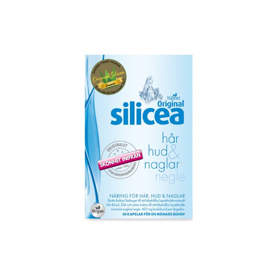Silicea hår, hud & negler 60 kap
