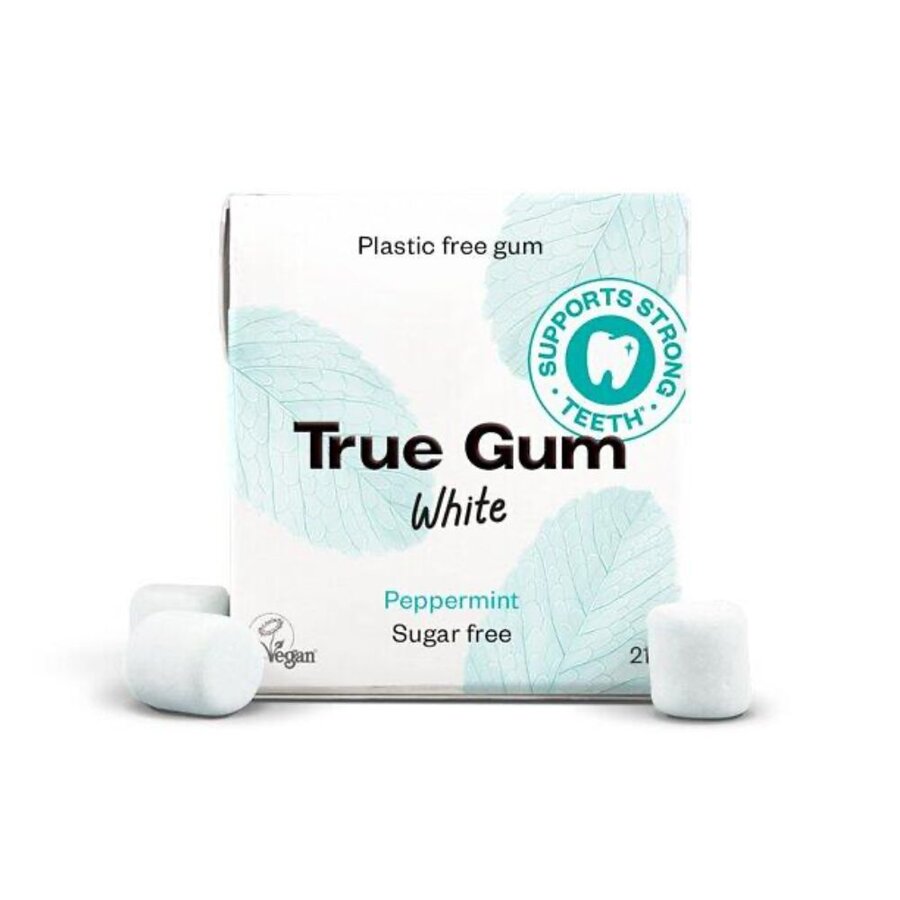 True Gum white tyggegummi 21 g