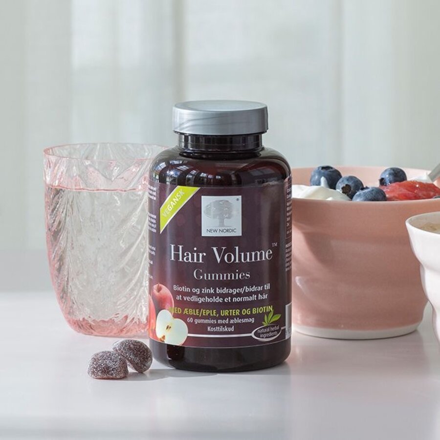 New Nordic Hair Volume Gummies 60 stk