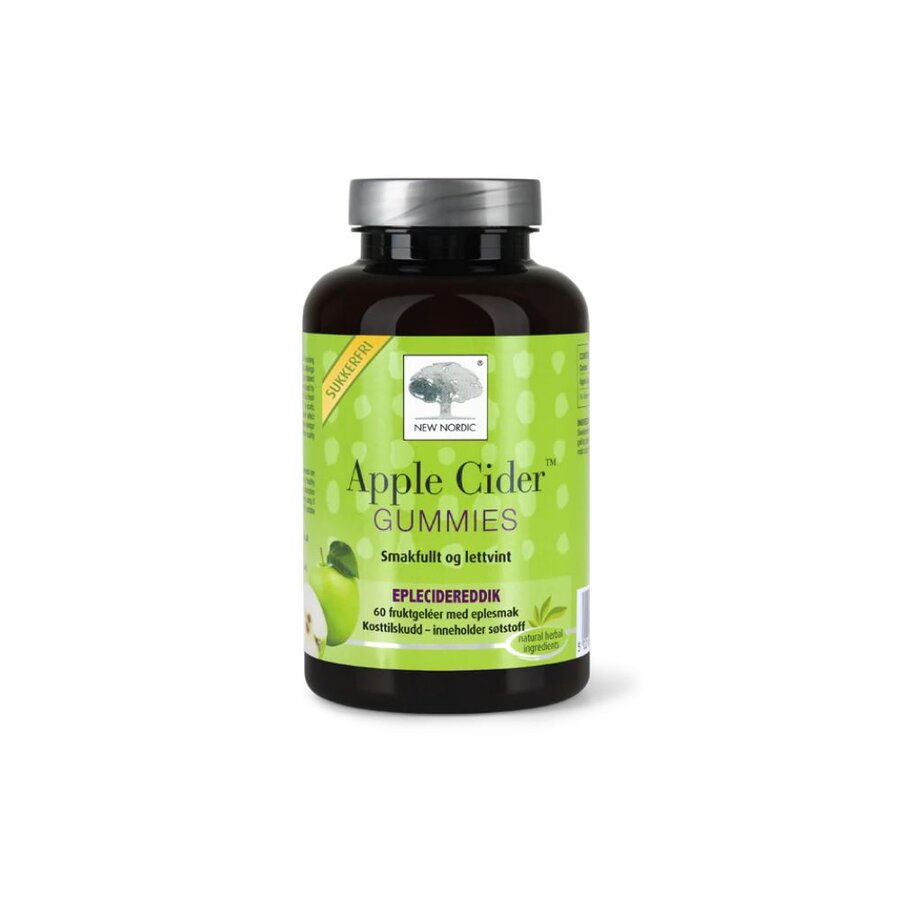 New Nordic Apple Cider Gummies 60 stk