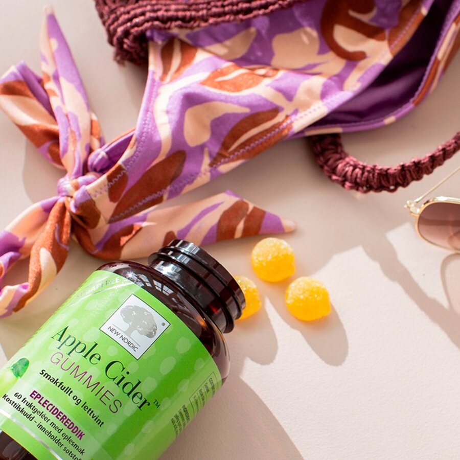New Nordic Apple Cider Gummies 60 stk
