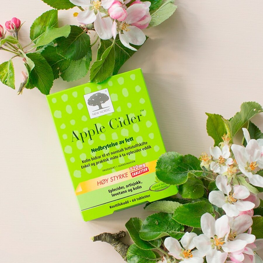 New Nordic Apple Cider 120 tabletter