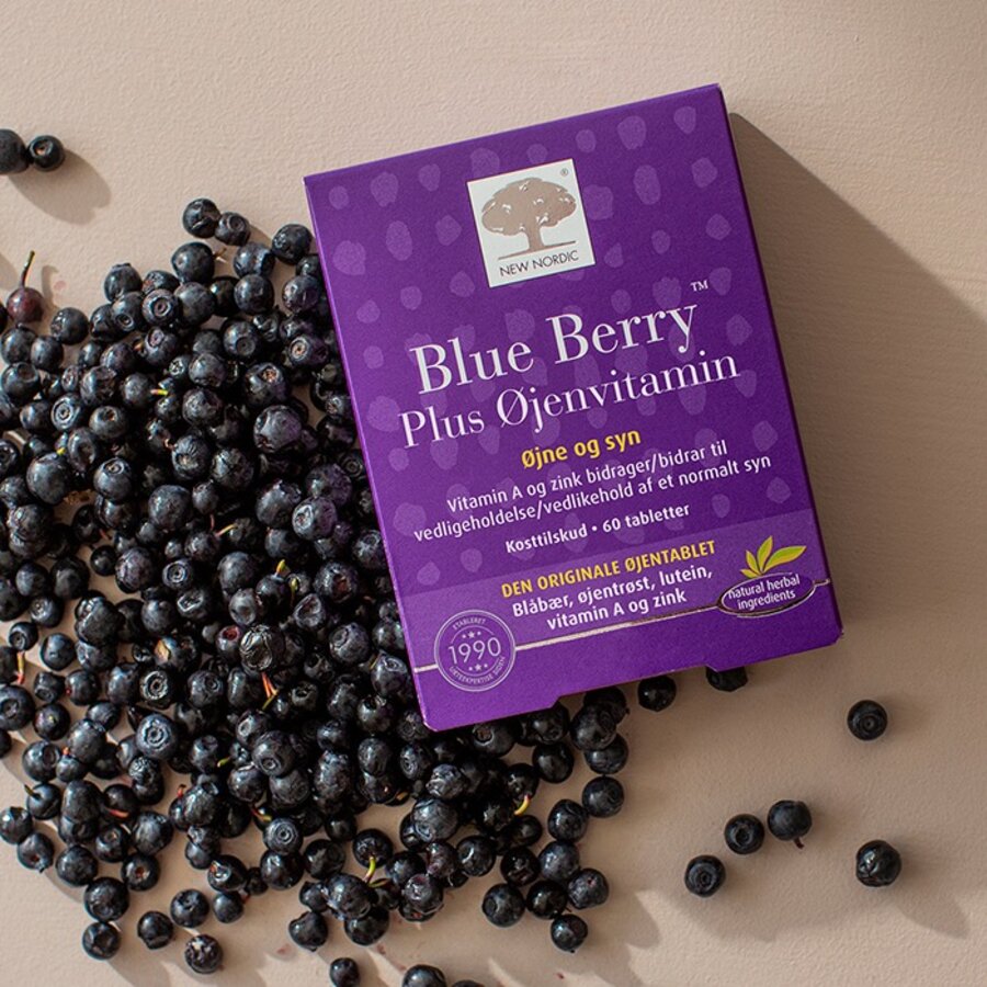 New Nordic Blue Berry Plus 60 tab