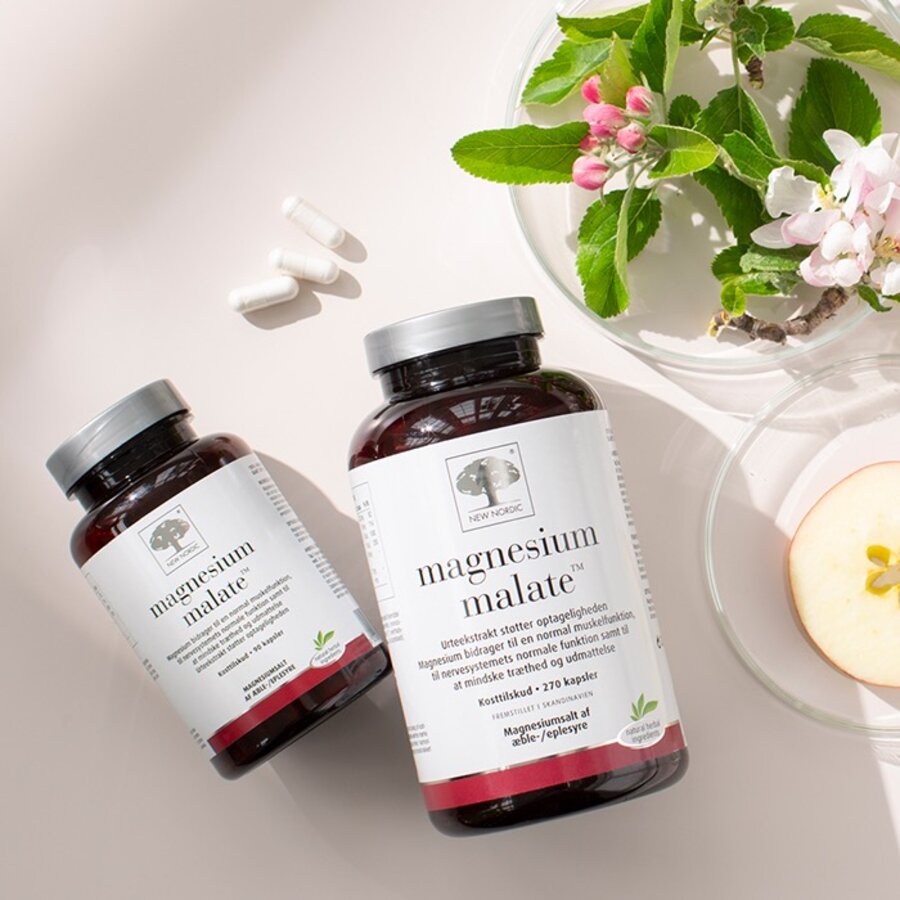 New Nordic magnesium malate 90 kapsler