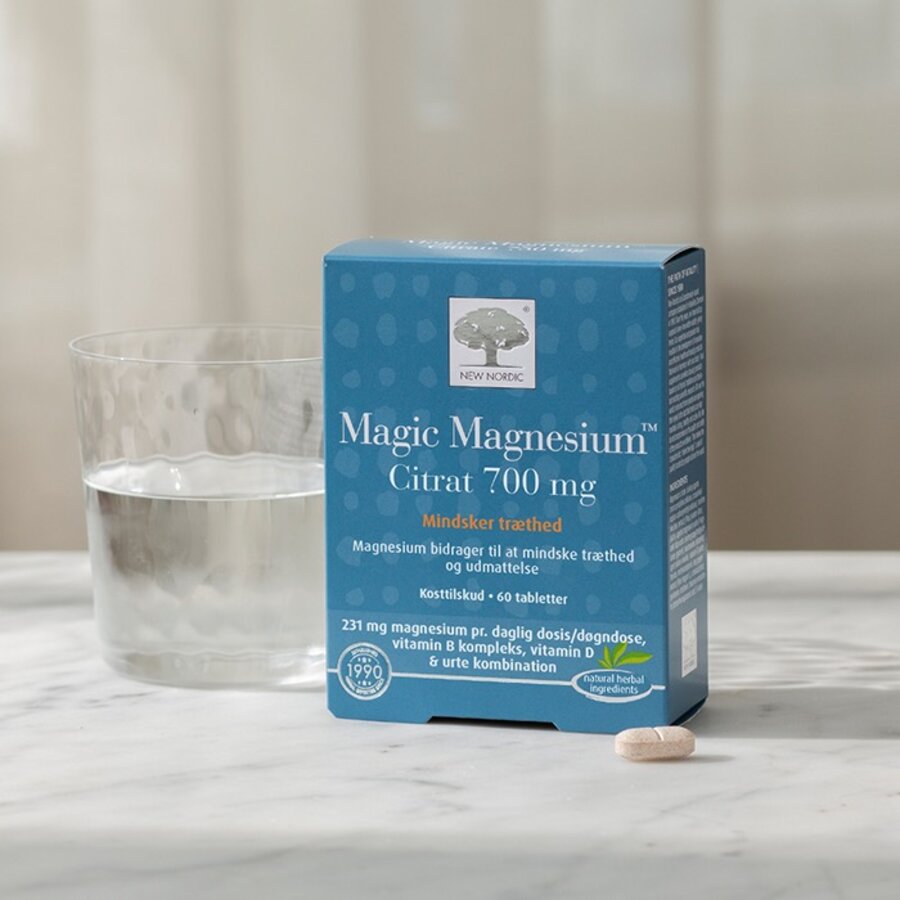 New Nordic Magic Magnesium Citrat 60tabl