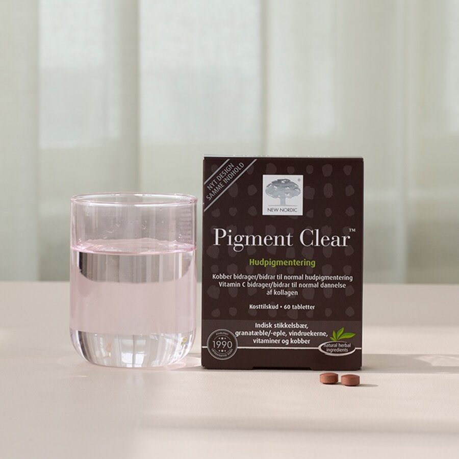 New Nordic Skin Care Pigment Clear 60 tab