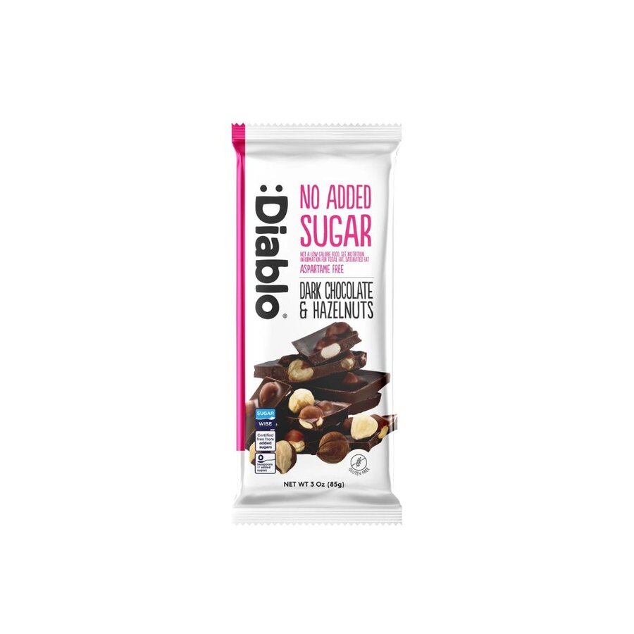 Diablo dark chocolate with hazelnut 85 g