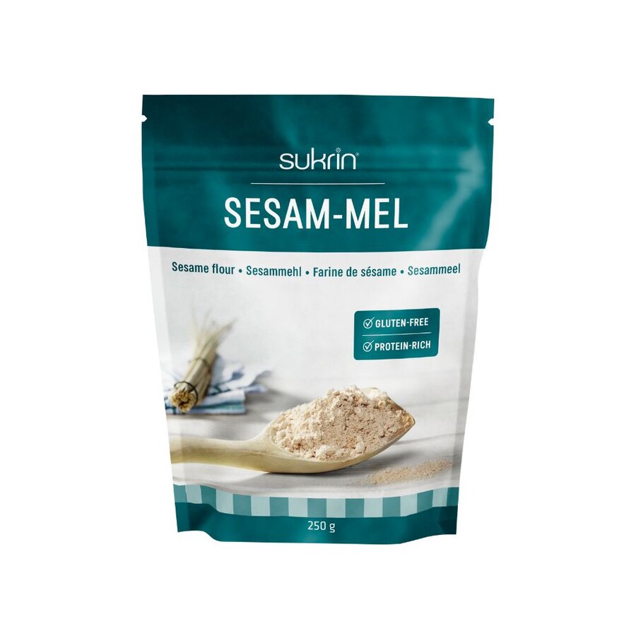 Sukrin Sesam-mel fettredusert 250 g