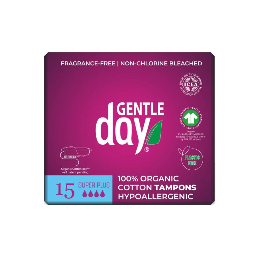 Gentle Day Tamponger Super Plus 15 stk