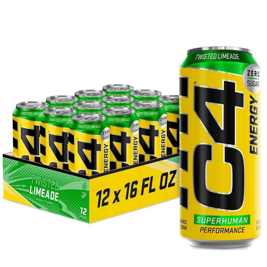 Cellucor C4 twisted limeade energidrikk 500 ml