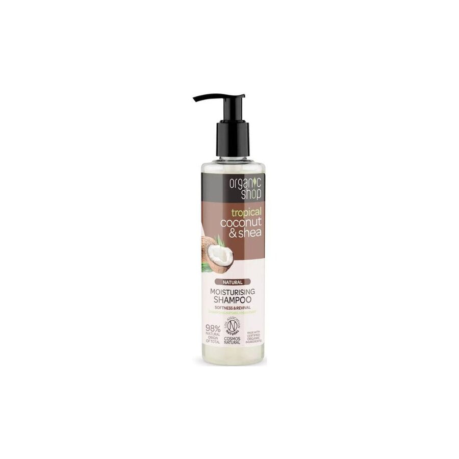 Organic Shop moisturising shampoo coconut & shea 280 ml