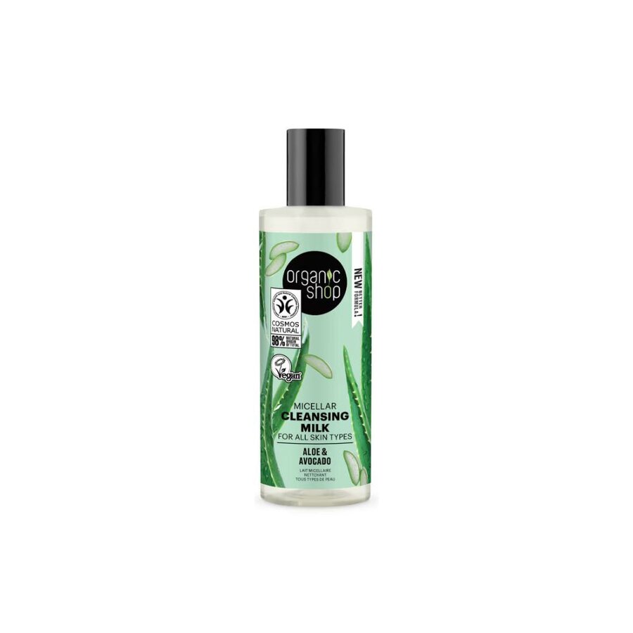 Organic Shop cleansing milk avocado & aloe 150 ml