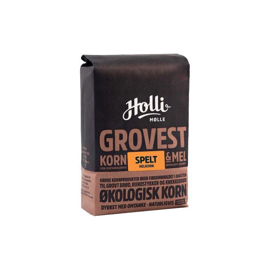 Holli Mølle spelt helkorn 1 kg
