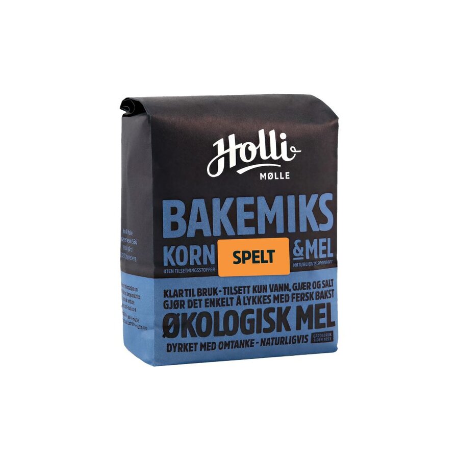 Holli Mølle spelt bakeblanding 1 kg