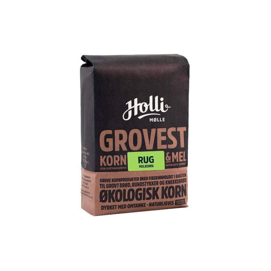 Holli Mølle rug helkorn 1 kg