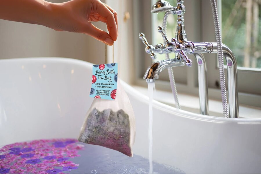 Organic Shop berry bath tea bag 3x50g