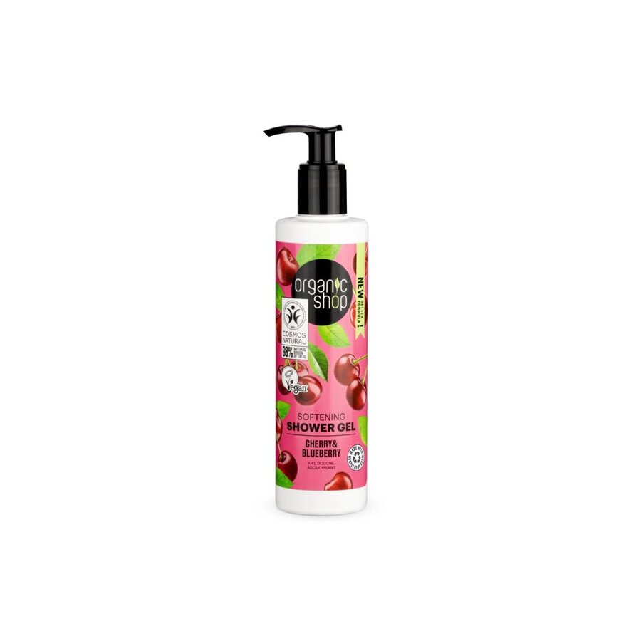 Organic Shop shower gel cherry & blueberry 280 ml