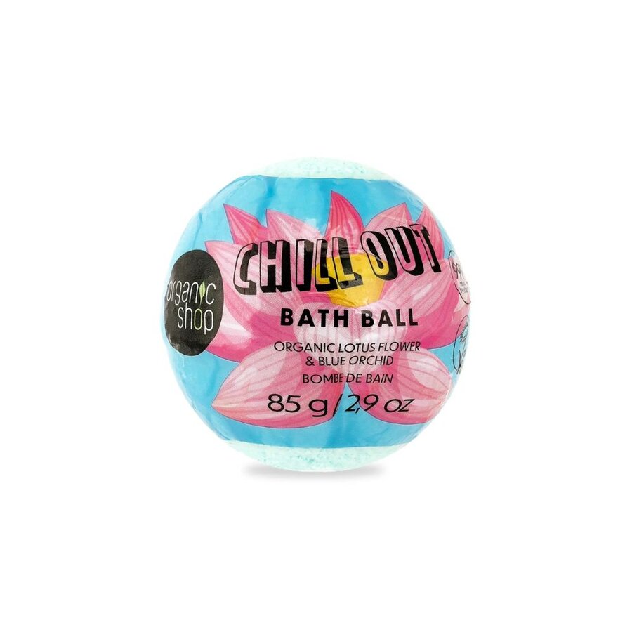 Organic Shop bath ball lotus flower & blue orchid 85 g