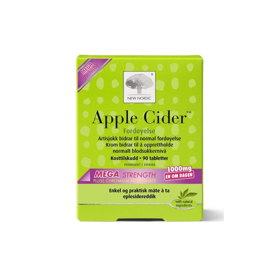 New Nordic apple cider mega strength 90 tab