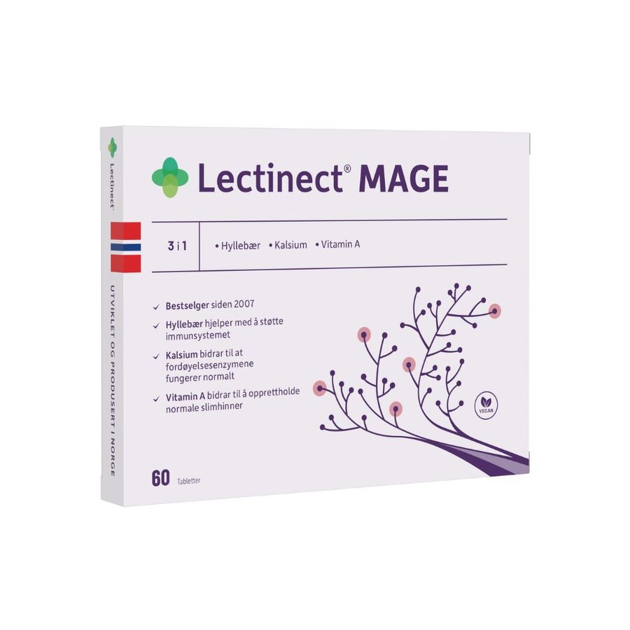 Lectinect Mage 60 tabletter
