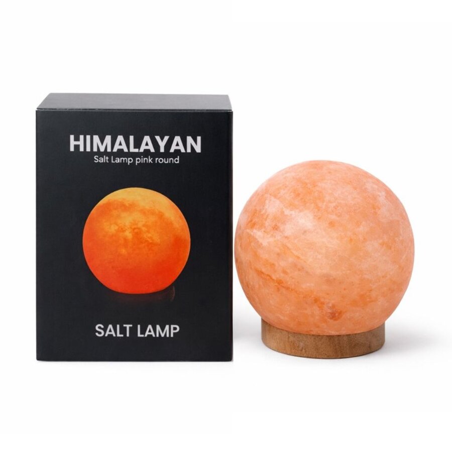 Goodlife himalayan salt lamp round