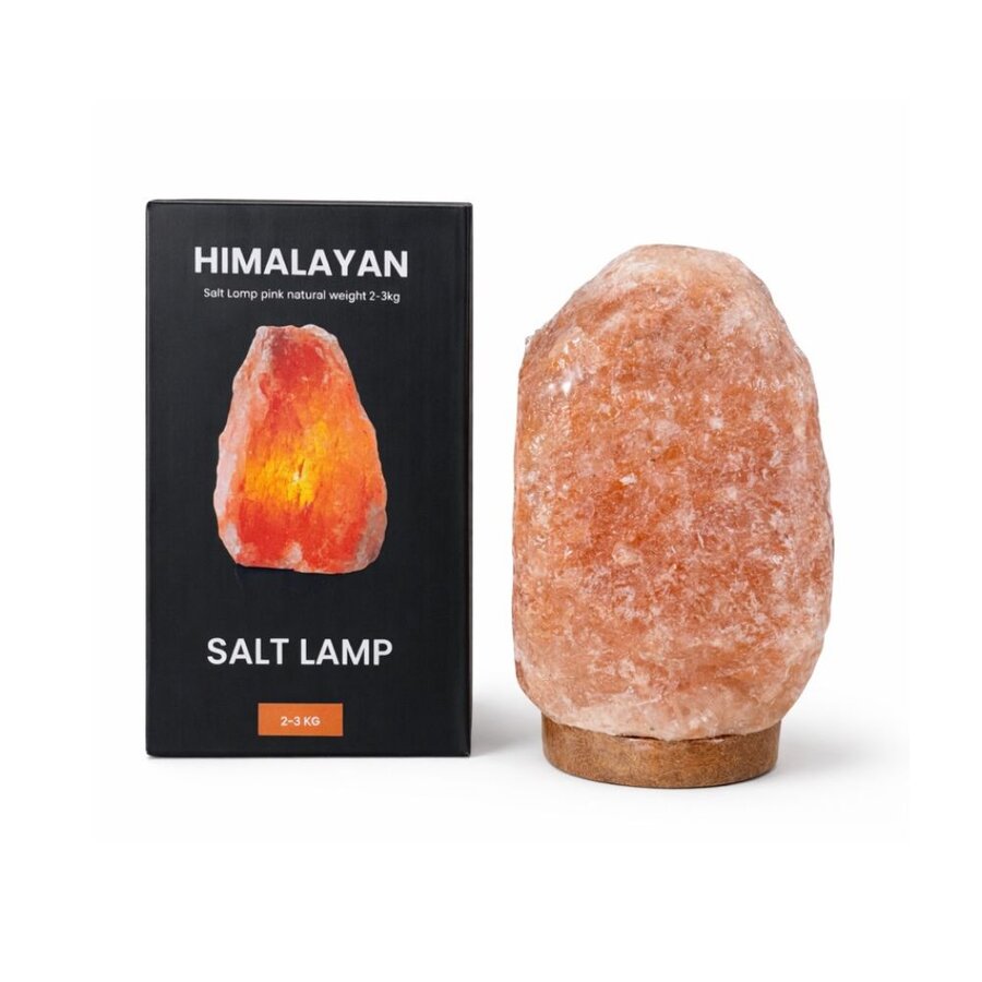 Goodlife himalayan salt lamp natural 2-3 kg