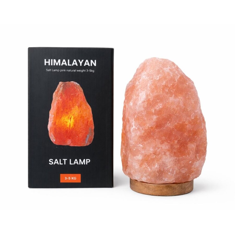 Goodlife himalayan salt lamp natural 3-5 kg