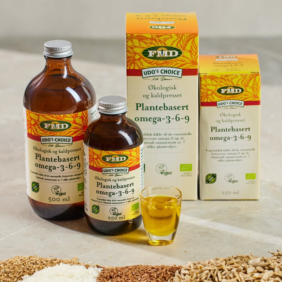 Udo`s Choice flytende omega 3-6-9 500 ml