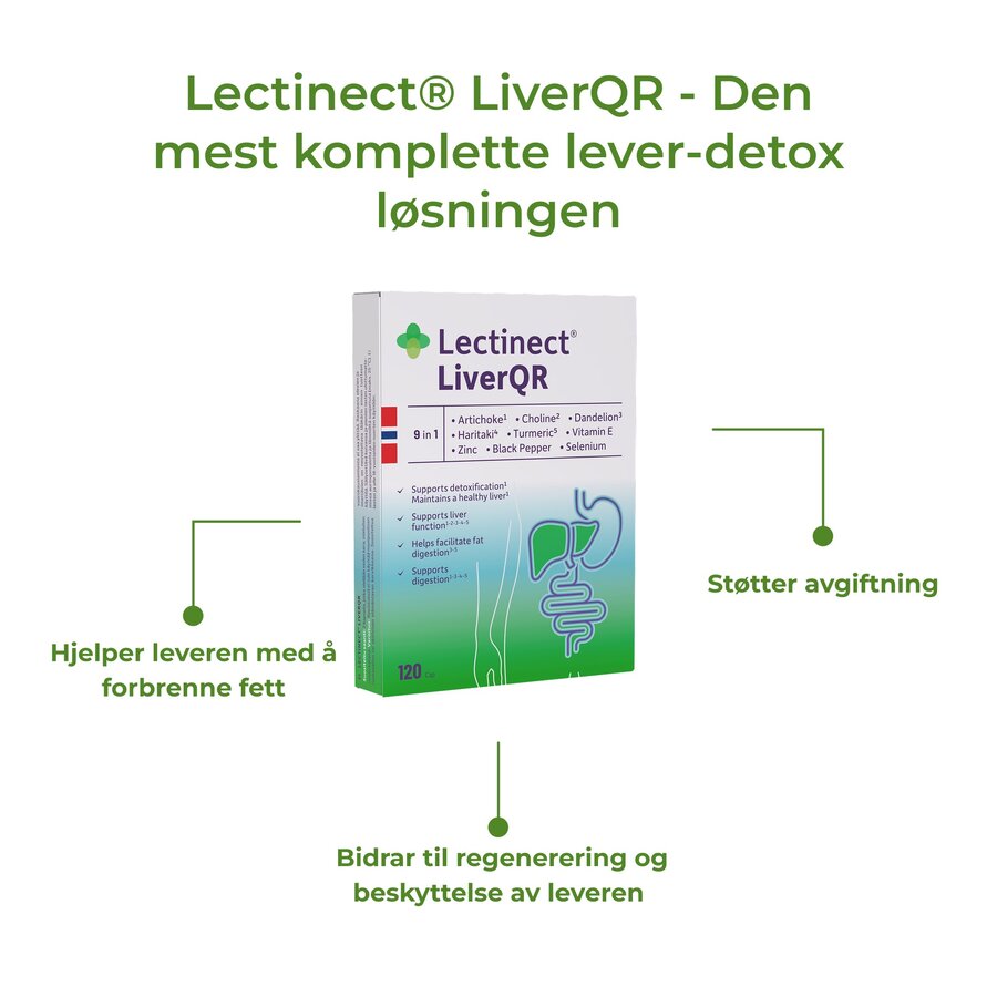 Lectinect liverQR 60 kap