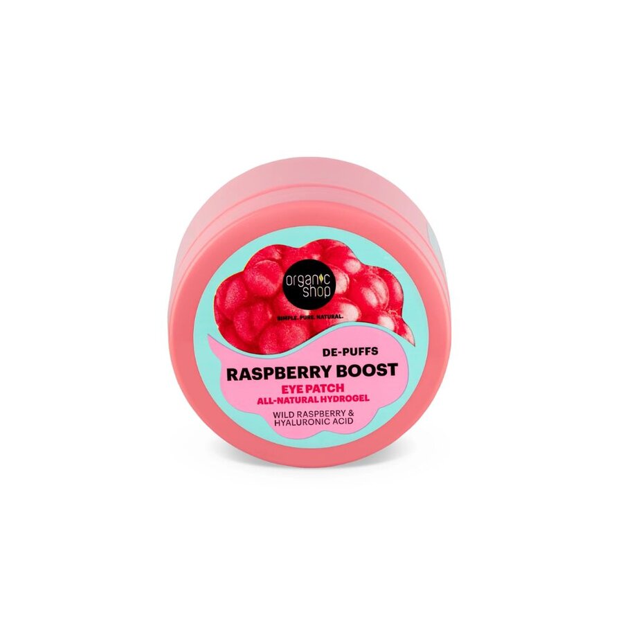 Organic Shop eye patch raspberry boost 60 stk