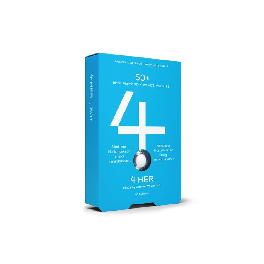4HER 50+ 60 tabletter