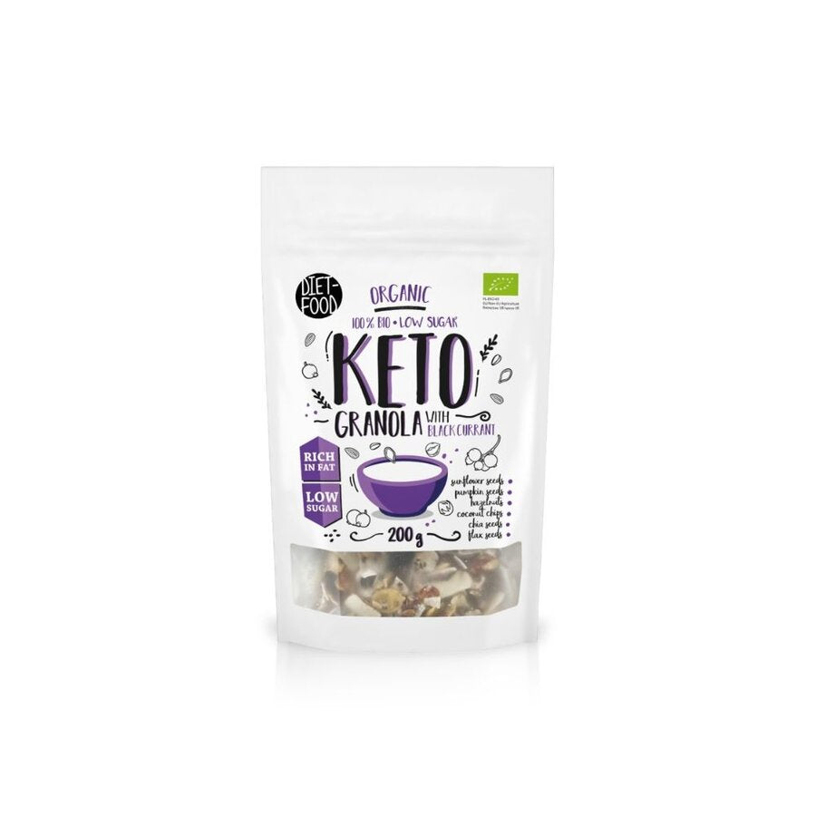 Diet Food keto granola solbær 200 g