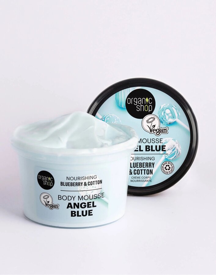 Organic Shop body mousse angel blue 250 ml