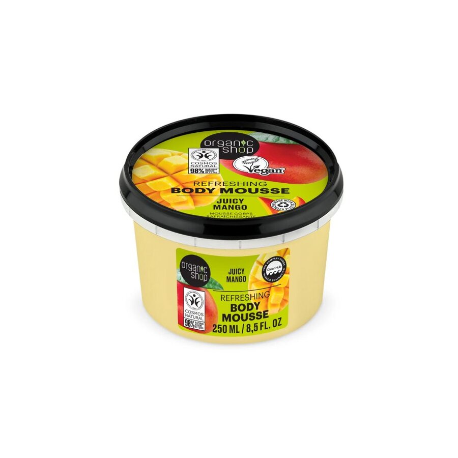 Organic Shop body mousse juicy mango 250 ml