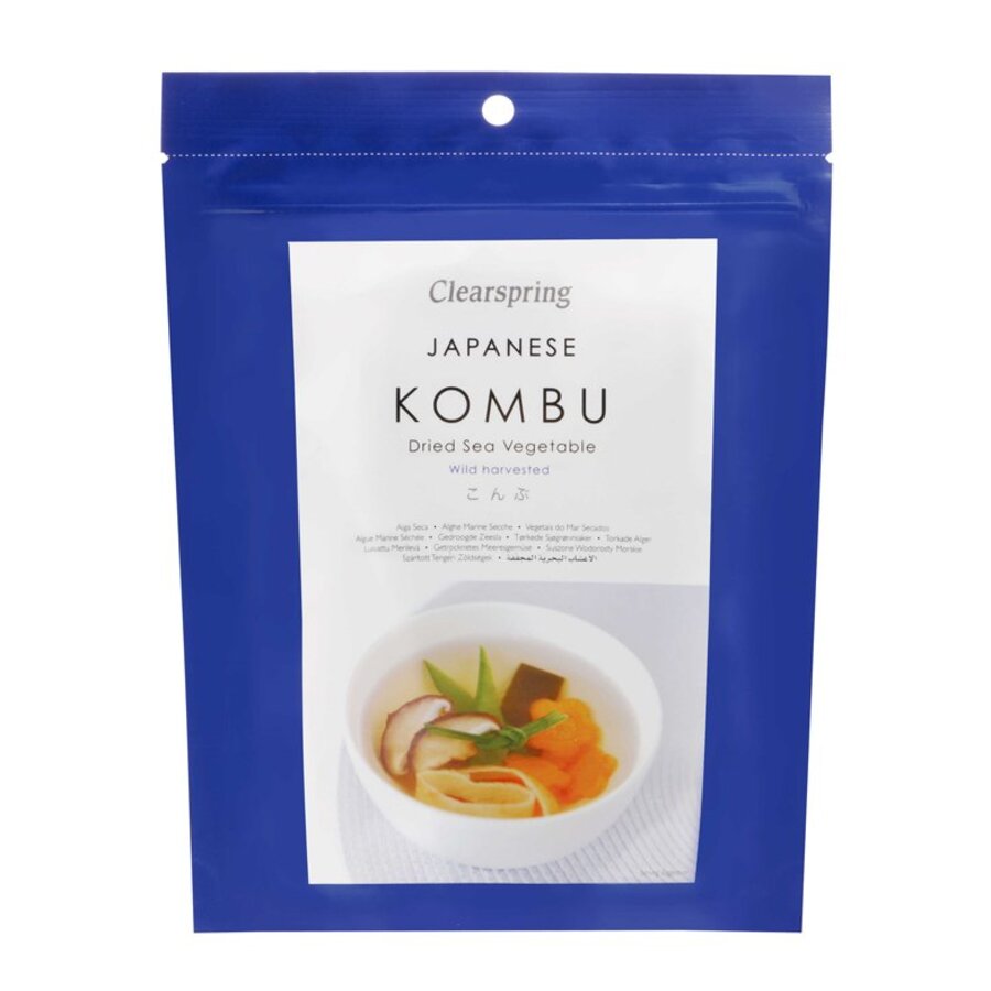Clearspring japansk hokkaido kombu 40 g