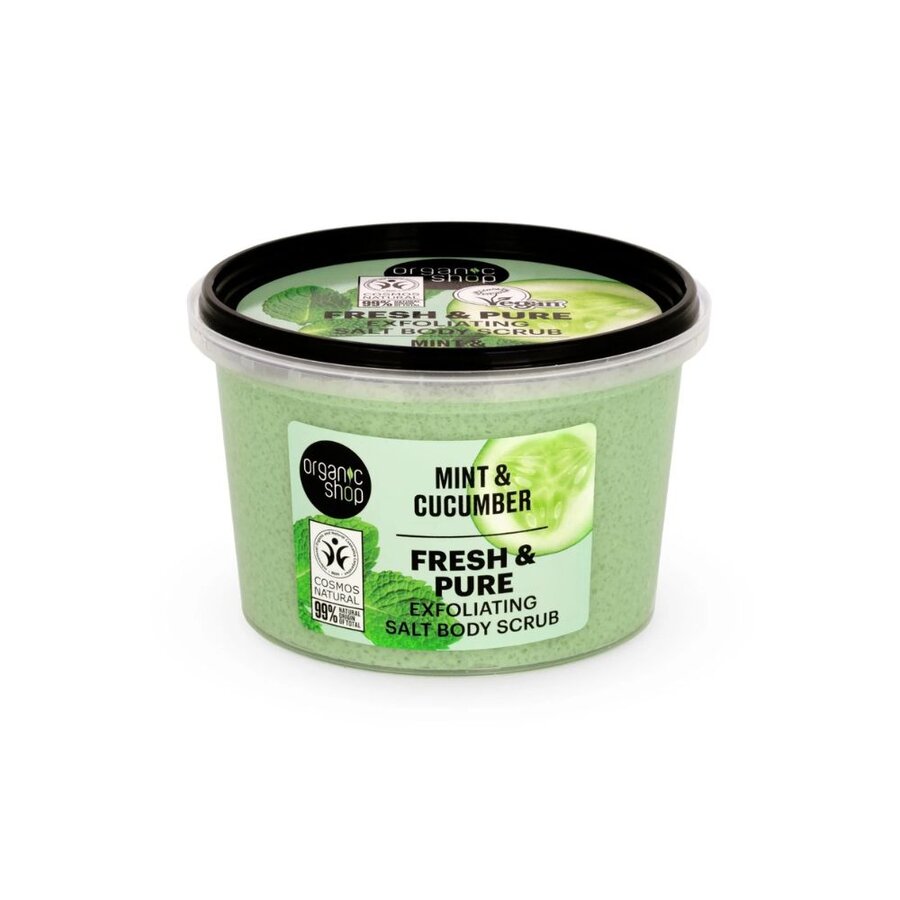 Organic Shop body scrub mint & cucumber 250 ml