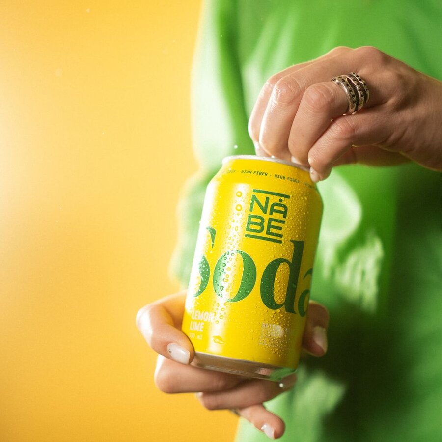 Nåbe soda lemon lime 330 ml