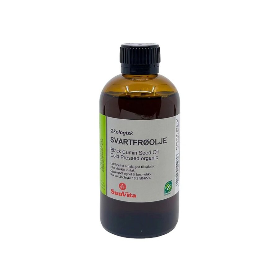 Sunvita svartfrøolje 250 ml