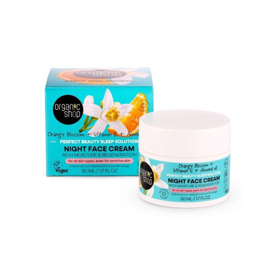 Organic Shop night face cream 50 ml
