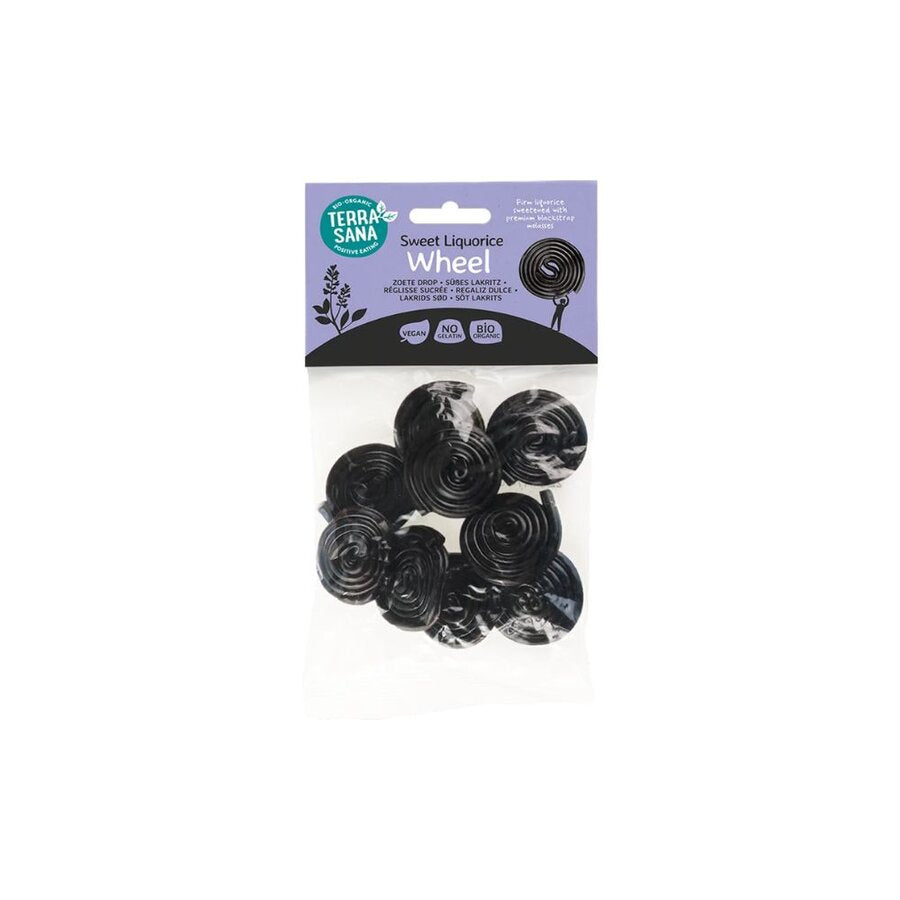 TerraSana Sweet Liquorice Wheel 100 g