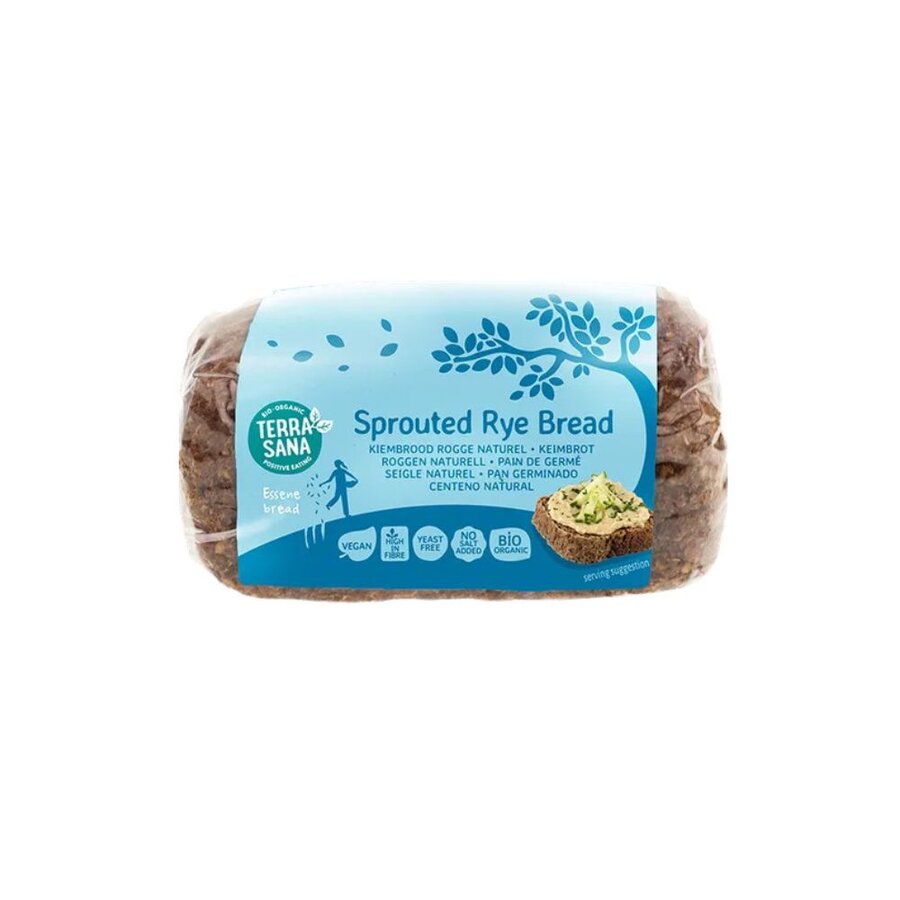 TerraSana sprouted rye bread 400 g