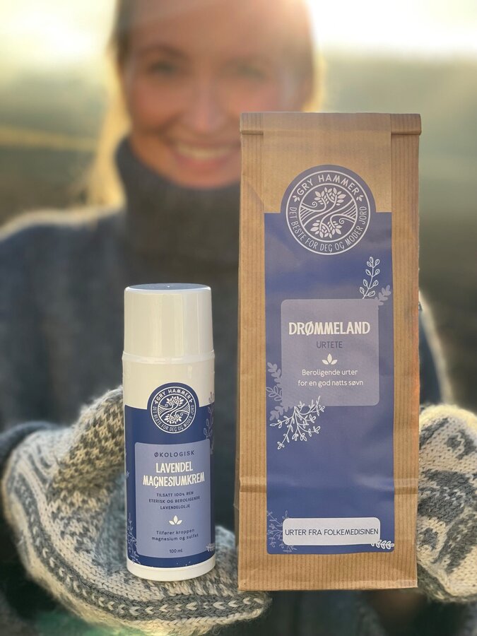 Gry Hammer lavendel magnesiumkrem 100 ml