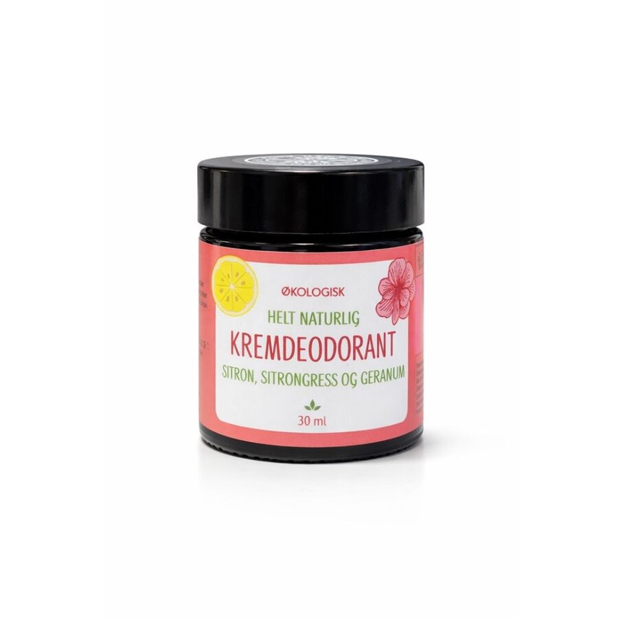 Gry Hammer kremdeodorant sitron & geranium 30 ml