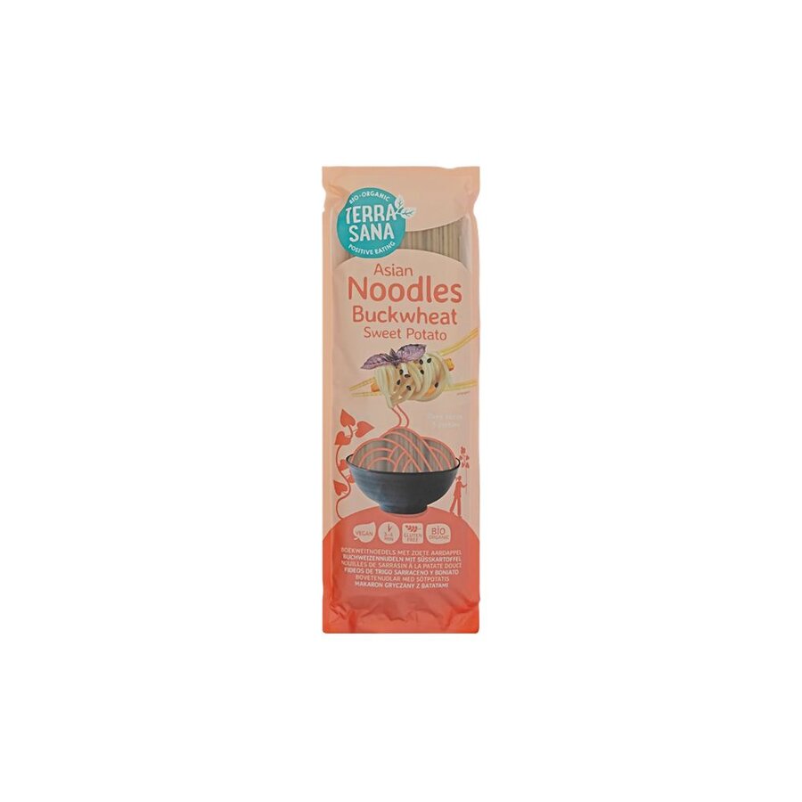 TerraSana Asian noodles buckwheat sweet potato 250 g